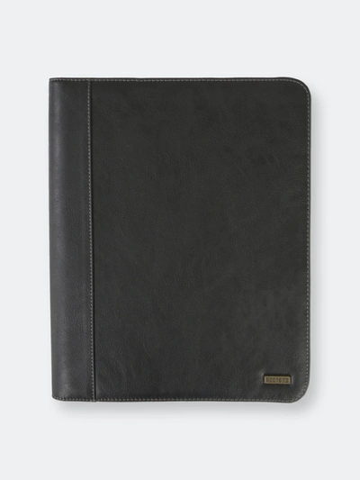 Shop Roots Executive Padfolio In Black