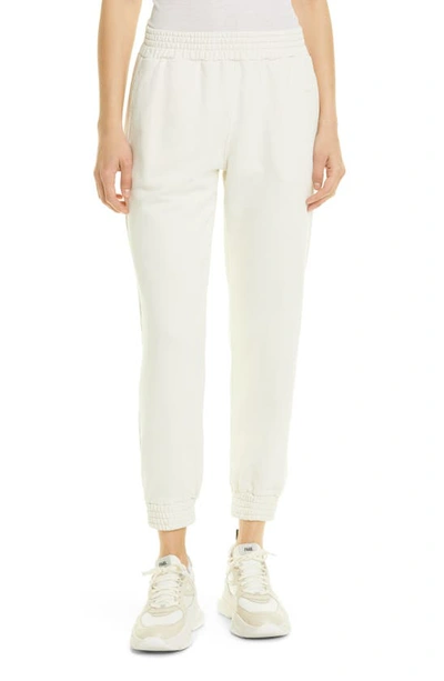 Shop Rta Sydney Cotton Sweatpants In Whisper White