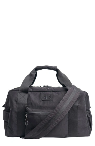Shop Beis The Convertible Duffle Bag In Black