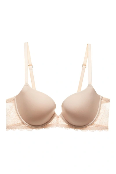 Shop Natori Intimates Statement Contour Underwire T-shirt Bra Women's In Cameo Rose