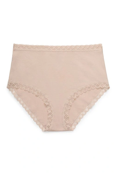 Shop Natori Bliss Full Brief Panty In Cafe