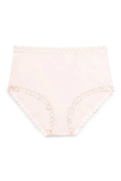 Shop Natori Bliss Full Brief Panty In Blushing Pink