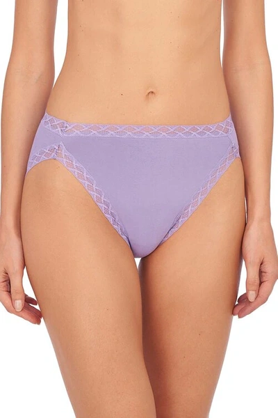 Shop Natori Bliss French Cut Brief Panty In French Lilac