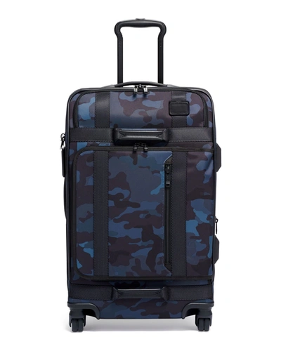 Shop Tumi Short Trip Expandable Four-wheel Packing Case In Navy Camouflage