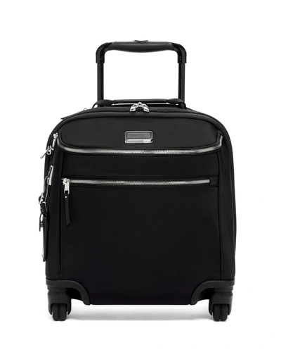 Shop Tumi Oxford Compact Carry-on Luggage, Black/silver