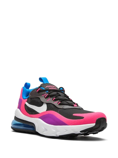 Shop Nike Air Max 270 React "hyper Pink/vivid Purple" Sneakers