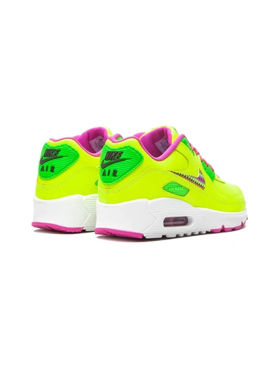 Nike Girls' Air Max 90 Low Top Sneakers - Toddler, Little Kid In Green