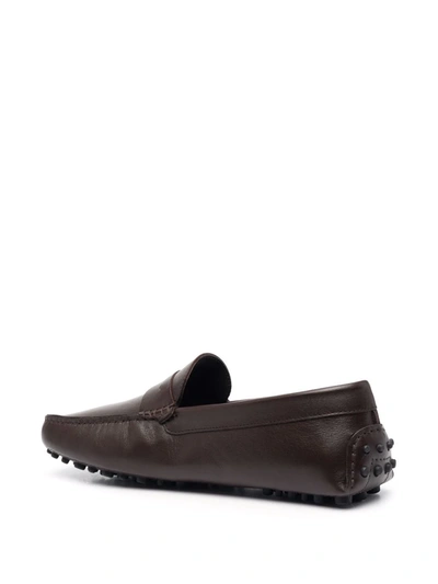 Scarosso Michael Slip-on Loafers In Brown