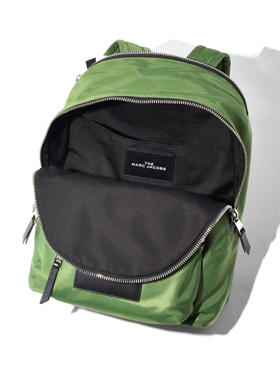 Shop Marc Jacobs The Zip Backpack In Green