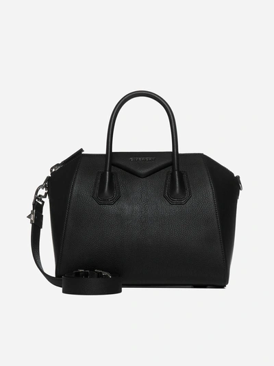 Shop Givenchy Antigona Small Leather Bag