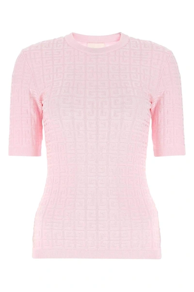 Shop Givenchy 4g Knit Short In Pink