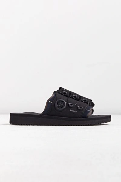 Shop Suicoke Leta-ab Slide Sandal In Black