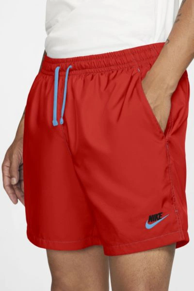 Shop Nike Woven Short In Red