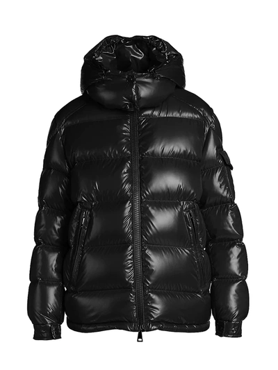 Shop Moncler Women's Maire Quilted Down Puffer Jacket In Black