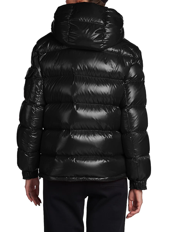 moncler maire shiny puffer jacket