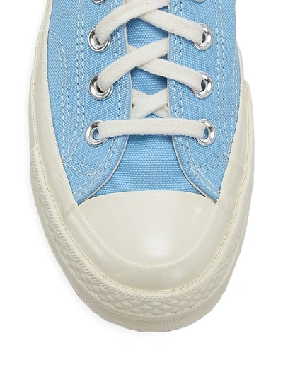 Shop Comme Des Garçons Play Comme Des Garcons Play X Converse Chuck Taylor All Star Canvas Low-top Sneakers In Blue