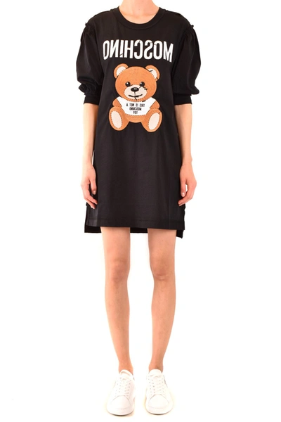 Shop Moschino Dresses In Black
