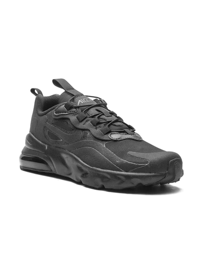Shop Nike Air Max 270 React "triple Black" Sneakers In 黑色