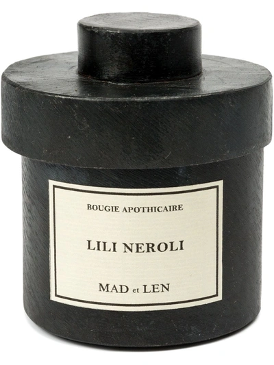 Shop Mad Et Len 'lili Neroli' Candle In Schwarz