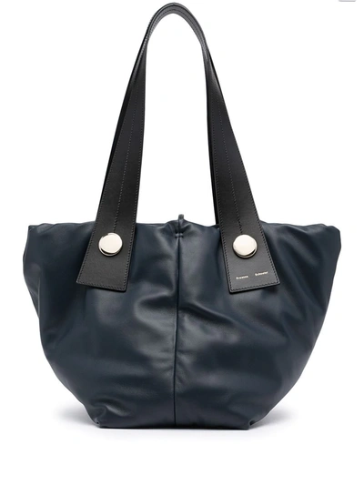 Shop Proenza Schouler Small Tobo Bag In Blau