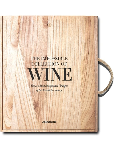 Shop Assouline The Impossible Collection Of Wine Book In Rot