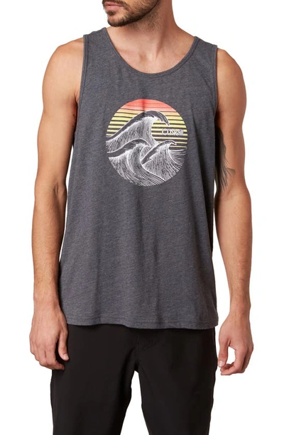 Shop O'neill Proof Tank In Charcoal Heather
