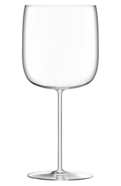 Shop Lsa Borough Grand Set Of 4 Wine Glasses In Clear