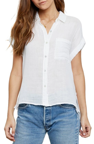 Shop Rails Whitney Print Shirt In White