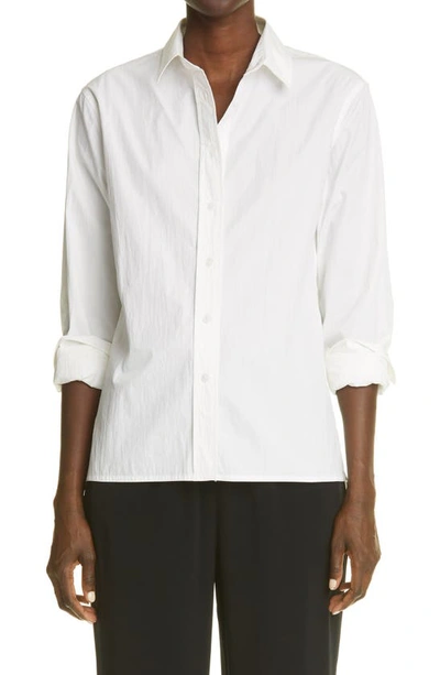 Shop Co Slim Fit Button-up Shirt In White
