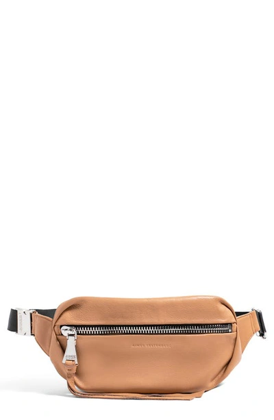 Shop Aimee Kestenberg Milan Leather Belt Bag In Vachetta