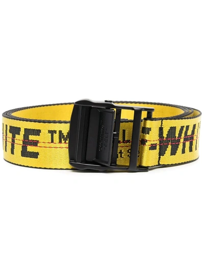 Shop Off-white Woman Yellow Industrial Belt