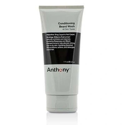Shop Anthony Mens Conditioning Beard Wash 6 oz For All Skin Types Hair Care 802609961573