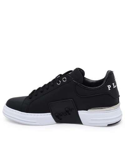 Shop Philipp Plein Black Phantom Kicks Sneakers