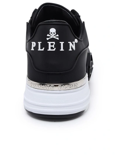 Shop Philipp Plein Black Phantom Kicks Sneakers