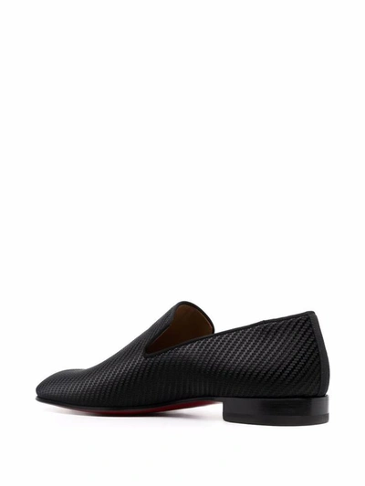 Shop Christian Louboutin Flat Shoes Black