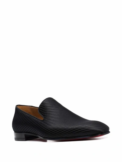 Shop Christian Louboutin Flat Shoes Black