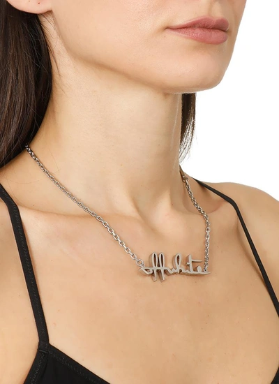 Shop Off-white Bijoux In Silver No