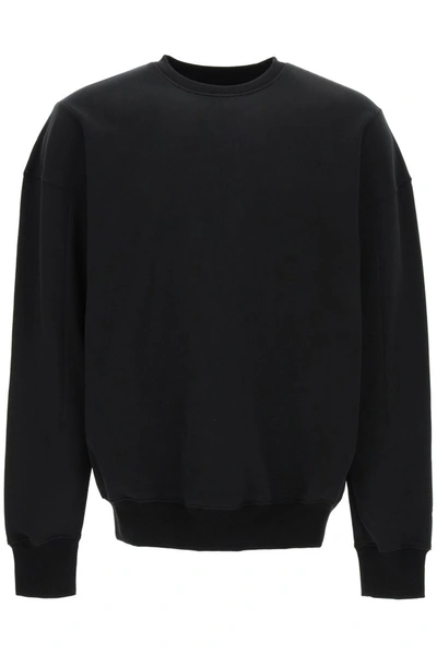 Shop A-cold-wall* A Cold Wall Loopback Cotton Sweatshirt In Black