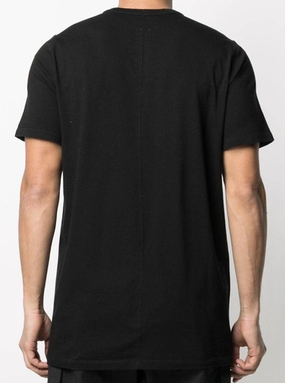 Shop Rick Owens Black Jersey T-shirt