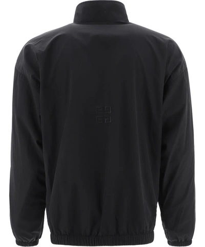 Shop Givenchy "4g" Windbreaker In Black  