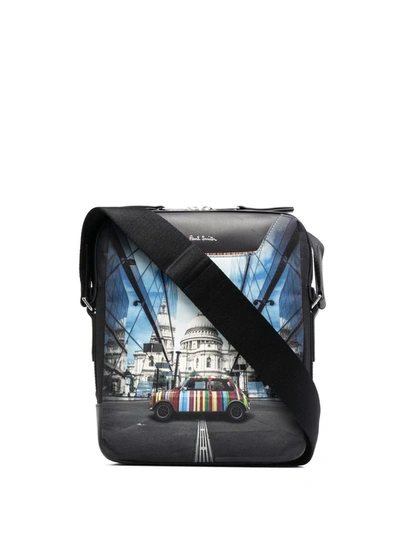 Shop Paul Smith Photograph-print Shoulder Bag In Black