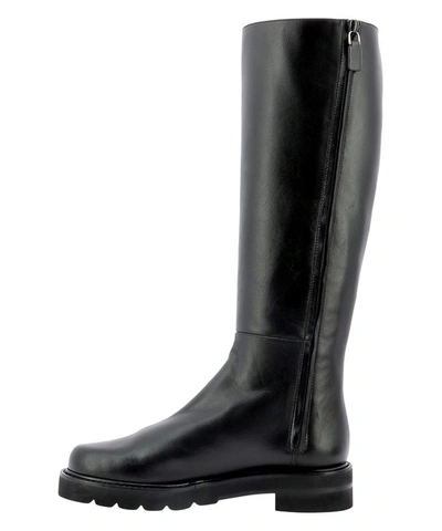 Shop Stuart Weitzman "mila Lift" Boots In Black  