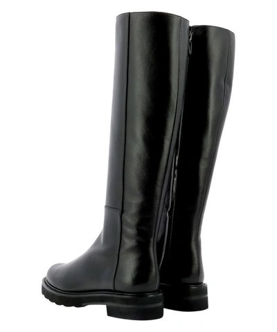 Shop Stuart Weitzman "mila Lift" Boots In Black  