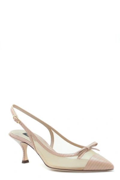 Shop Dolce & Gabbana High Heel In Beige