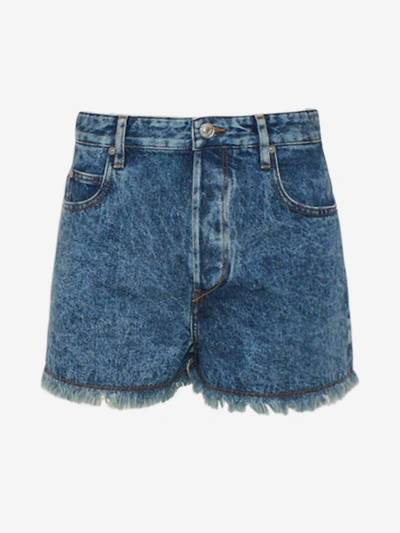 Shop Isabel Marant Étoile Shorts Lesiasr Jeans In Blue