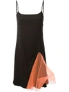 CHRISTOPHER KANE Flared Tulle Cami Dress,DR1462WR5W03BLK9NO05