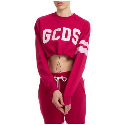 Shop Gcds Women's Sweatshirt In Red