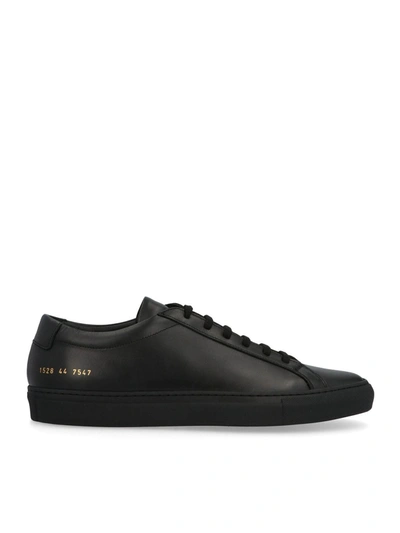 Shop Common Projects Achilles Sneakers In Black