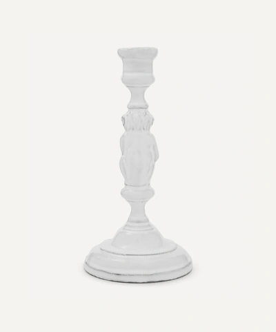 Astier De Villatte Monkey Candlestick In White