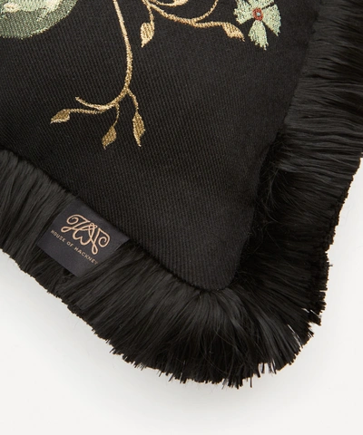 House Of Hackney Phantasia Medium Tapestry Cushion In Green